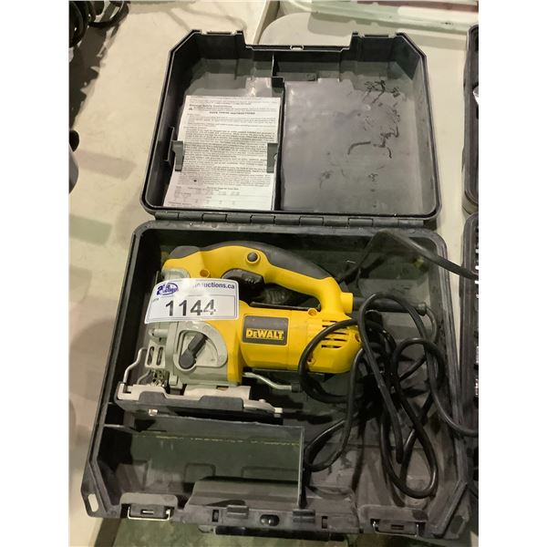 DEWALT CORDED JIGSAW