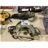 Image 1 : BLACK + DECKER PROFESSIONAL GRINDER AND MAKITA CIRCULAR SAW