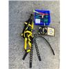 Image 1 : FALL HARNESS, ASSORTED HARDWARE/BITS, & SUCTION GRIPPER