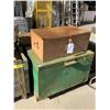 Image 1 : PALLET OF ASSORTED JOB SITE METAL TOOL BOXES