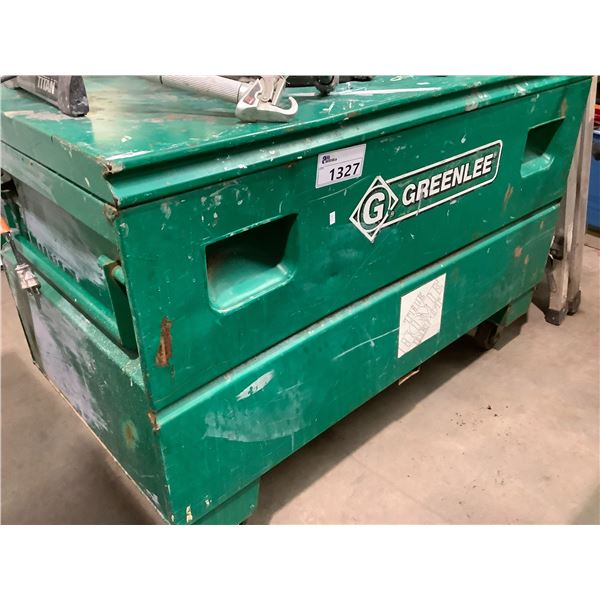 GREENLEE 48"X 24"X33" JOBSITE MOBILE TOOLBOX