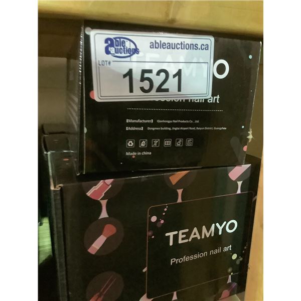 4 TEAMYO PROFESSIONAL NAIL ART KITS