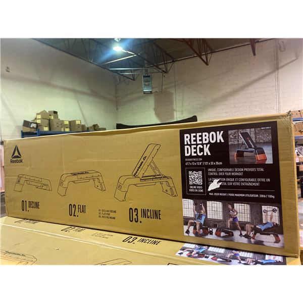 REEBOK DECK MULTI USE GYM BENCH