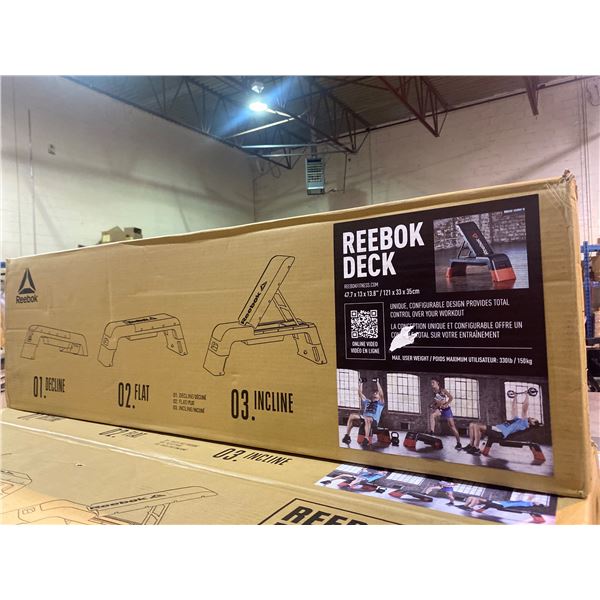 REEBOK DECK MULTI USE GYM BENCH