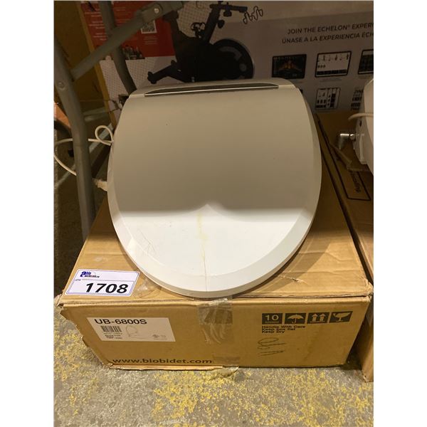 BIO BIDET UB-6800S TOILET SEAT (CRACKED LID)