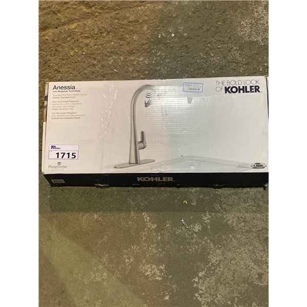 KOHLER ANESSIA TOUCHLESS PULLDOWN KITCHEN FAUCET