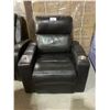 Image 1 : FAUX LEATHER RECLINER