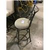 Image 2 : METAL SWIVEL DINING STOOL