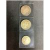 Image 2 : 3 CANADIAN SILVER COINS (1949, 1959, & 1963)