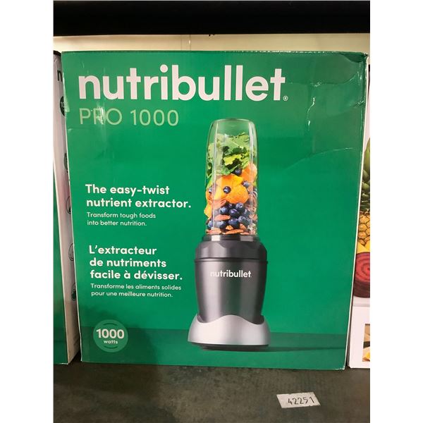 Nutrient Extractor NUTRIBULLET PRO 1000W NUTRIENT EXTRACTOR