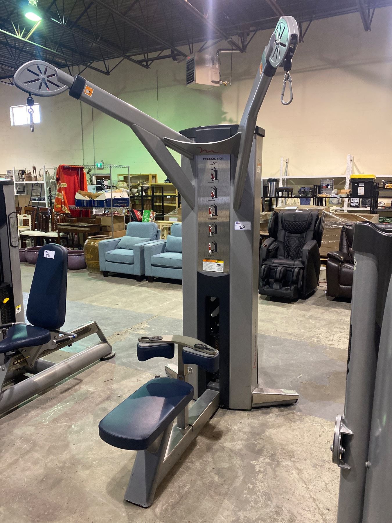 FREEMOTION LAT MULTI USE CABLE MACHINE - Able Auctions