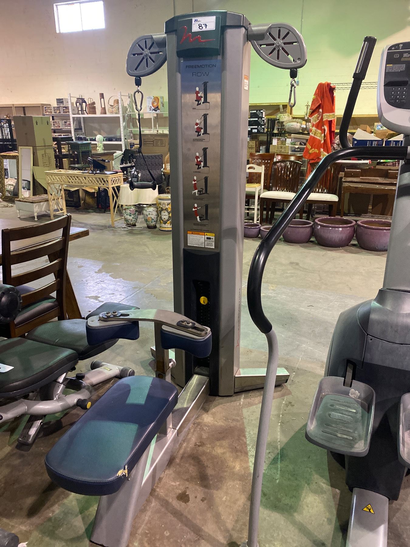 FREEMOTION ROW MULTI-USE CABLE MACHINE - Able Auctions