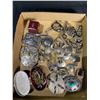 Image 1 : ASSORTED BELT BUCKLES AND JEWELRY (SOME STERLING SILVER)