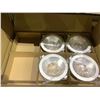 Image 2 : 3 BOXES OF 6" TRIM LED COMMERCIAL DOWNLIGHTS