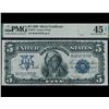 Image 1 : 1899 $5 Chief Silver Certificate PMG 45NET