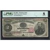 Image 1 : 1891 $2 Treasury Note PMG 8