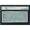 Image 2 : 1864 $10 T-68 Confederate PMG 58EPQ