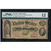 Image 1 : 1862 $5 Legal Tender Note PMG 12