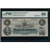 Image 1 : 1860's $1 Providence RI Obsolete Note PMG 66EPQ