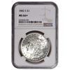 Image 1 : 1882-S $1 Morgan Silver Dollar NGC MS66+