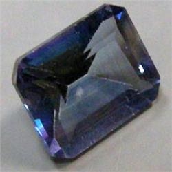 3.84 CTS EMERALD CUT MYSTIC TOPAZ 8x10 MM