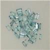 Image 1 : 1.44 CTS LOT OF EMERALD CUT AQUAMARINE 2x1 MM