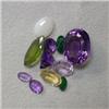 Image 1 : 12 CTS LOT OF SEMIPRECIOUS STONES