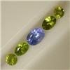 Image 1 : 1.70 CTS MIXED LOT OF SAPPHIRE AND PERIDOT