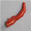 Image 1 : 3.18 CTS FREE FORM NATURAL ITALIAN CORAL BRANCH 25x5 MM