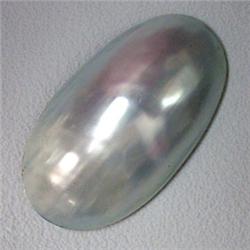 40x20 MM OVAL GRAY MOTHER OF PEARL SHELL
