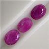 Image 1 : 4 CTS LOT OF OVAL RUBY 8x6 MM