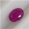 Image 1 : 1.05 CTS OVAL RUBY 7x5 MM