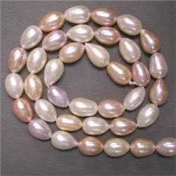 10x8 MM FRESH WATER PEARL STRING - 16 INCHES