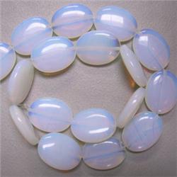 20x15 MM SEA OPAL STRAND - 16 INCHES