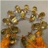 Image 1 : 133 CTS CITRINE BRIOLETTE STRAND 15-17x8 MM