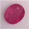 Image 1 : 4.72 CTS OVAL RUBY 9x10 MM
