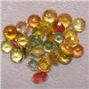 Image 1 : 10.00 CTS LOT OF MULTICOLOR ROUND SAPPHIRES