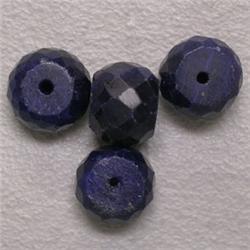 10.60 CTS LOT OF BLUE SAPPHIRE RONDELLES 6 MM
