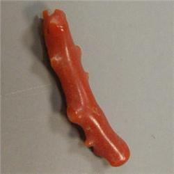 4.01 CTS FREE FORM NATURAL ITALIAN CORAL BRANCH 26x6 MM