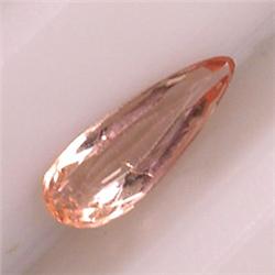 0.55 CTS PEAR SHAPED IMPERIAL TOPAZ 12x9 MM