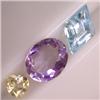 Image 1 : 8.30 CTS MIXED LOT OF TOPAZ, AMETHYST AND CITRINE
