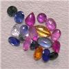 Image 1 : 4.00 CTS LOT OF MULTICOLOR SAPPHIRES