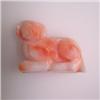 Image 1 : 31.15 CTS CARVED ITALIAN CORAL DOG 25x20 MM