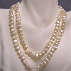 7x9 MM FRESH WATER PEARL STRING - 32 INCHES