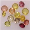 Image 1 : 4.00 CTS LOT OF MULTICOLOR ROUND SAPPHIRE