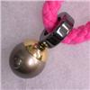 Image 1 : 14K GOLD 11 MM BLACK TAHITIAN PEARL AND HEMATITE UNISEX PENDANT