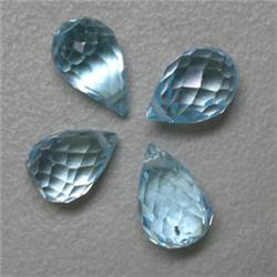 5.50 CTS LOT OF SKY BLUE TOPAZ BRIOLETTE 8x5 MM