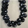 Image 1 : 174 CTS BLACK MYSTIC TEAR DROP STRAND 9x9 MM 