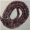 Image 1 : 63 CTS SPINEL RONDELLES STRAND 4 MM - 15 INCHES