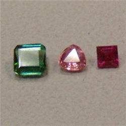 1.00 CTS LOT OF TOURMALINE - DIFFERENT SHAPED, SIZES AND COLOR